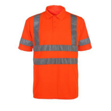 Reflective Strip High Visibility Safety T-Shirt